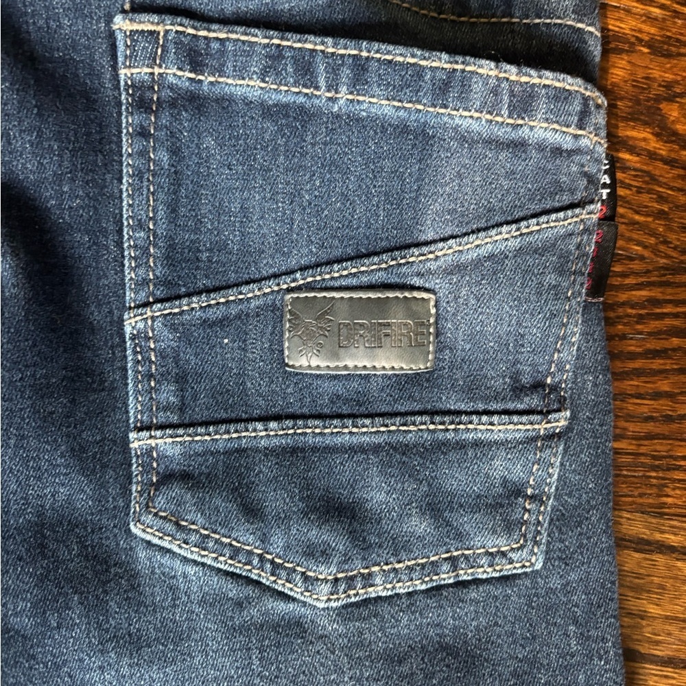 DRIFIRE Work Jeans 36x32" Denim Stretch Denim Flame Resistant Pants - Picture 4 of 11